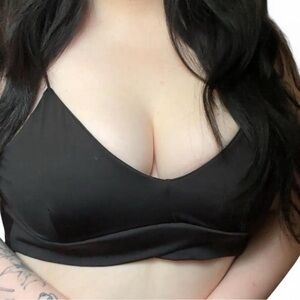 Women's Black Bralette